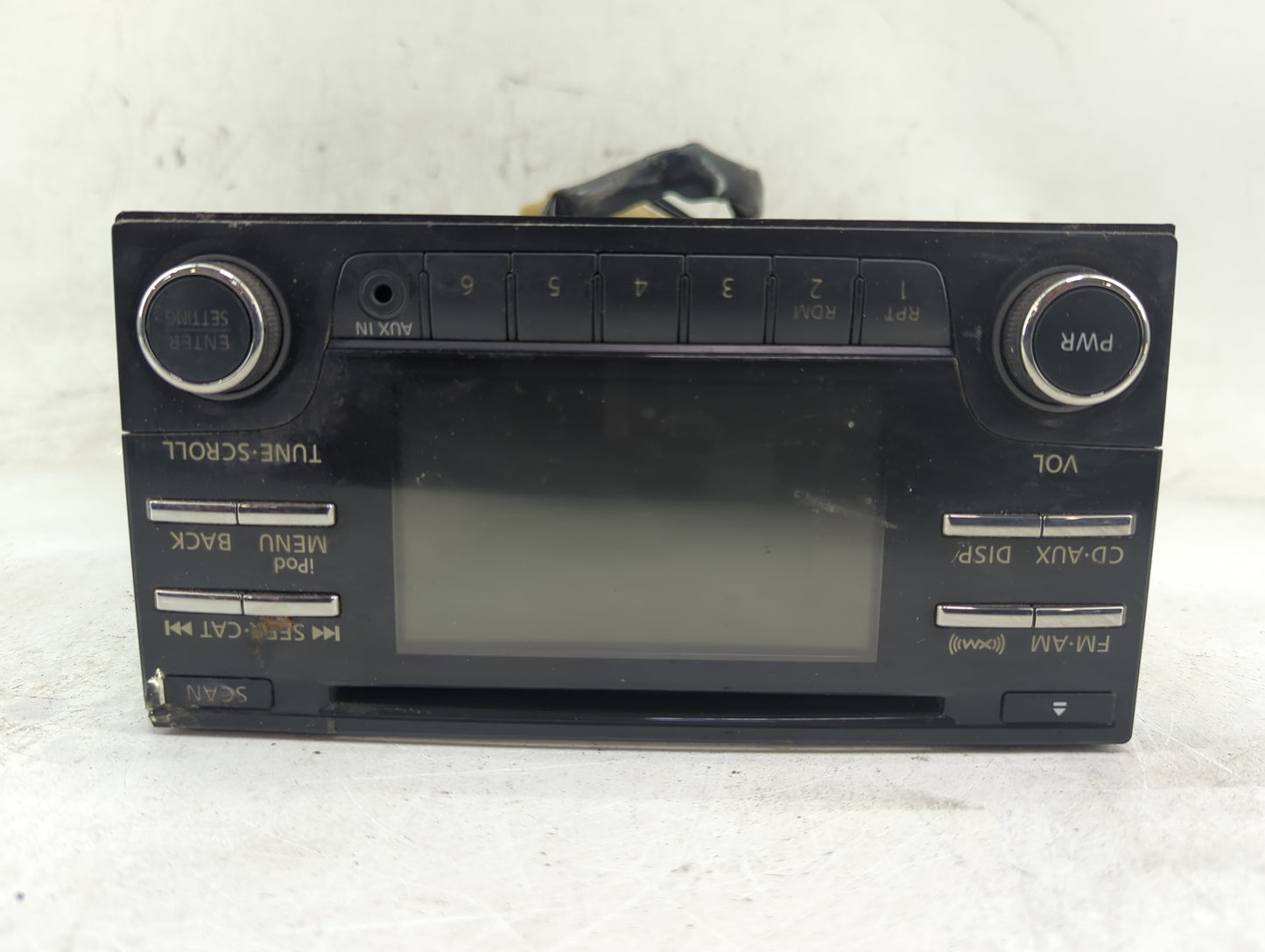 2012-2015 Nissan Rogue Radio AM FM Cd Player Receiver Replacement P/N:28185 1VX2A CQ-FN51E04D Fits Fits 2012 2013 2014 2015 