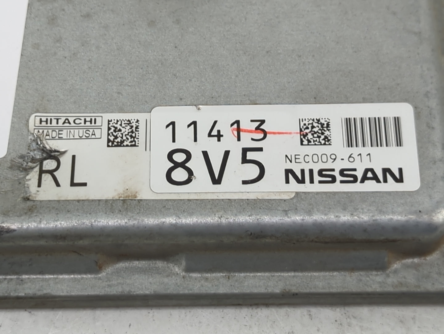 2013-2015 Nissan Rogue PCM Engine Control Computer ECU ECM PCU OEM P/N:NEC009-611 Fits Fits 2013 2014 2015 OEM Used Auto Par