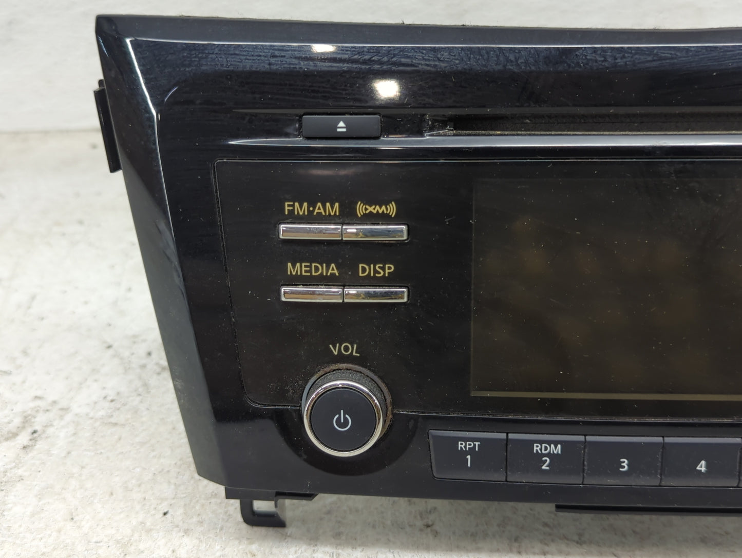 2014-2016 Nissan Rogue Radio AM FM Cd Player Receiver Replacement P/N:281854BA0A CQ-FN43E4GX Fits Fits 2014 2015 2016 OEM Us