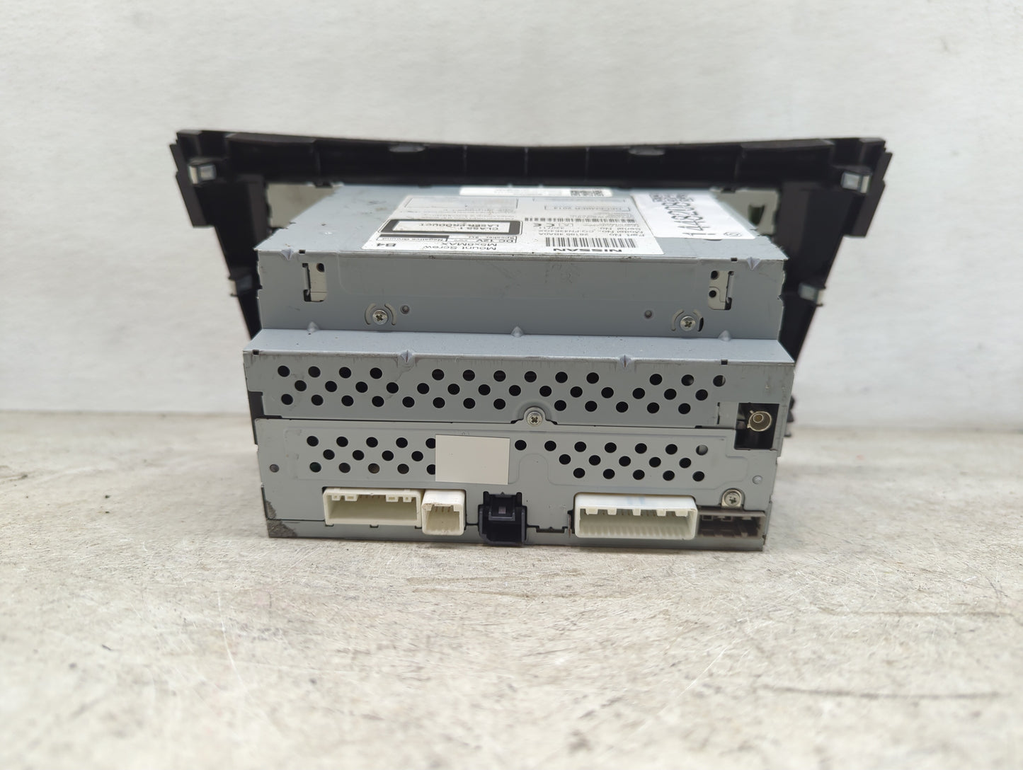 2014-2016 Nissan Rogue Radio AM FM Cd Player Receiver Replacement P/N:281854BA0A CQ-FN43E4GX Fits Fits 2014 2015 2016 OEM Us