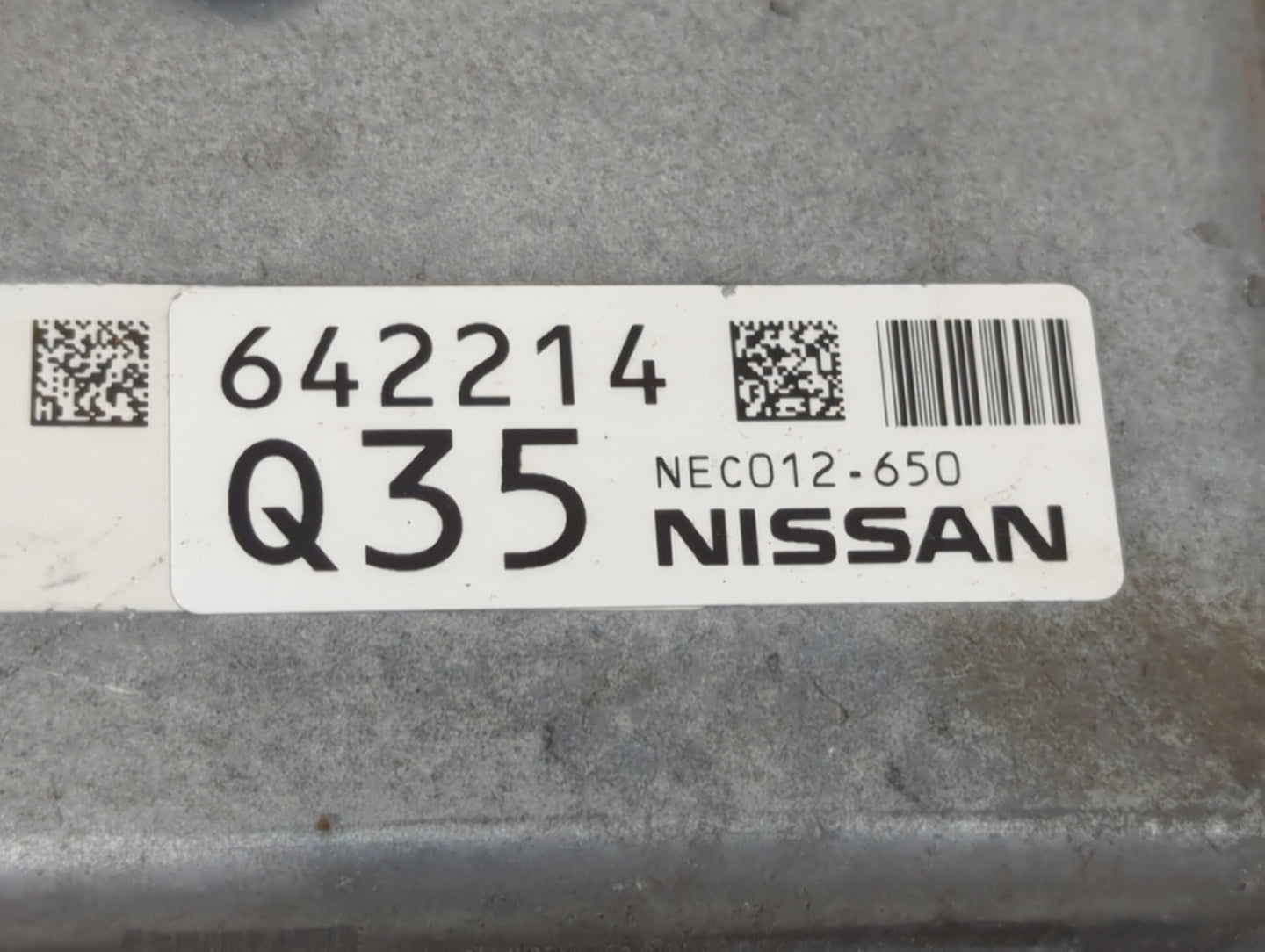 2014-2017 Nissan Rogue PCM Engine Control Computer ECU ECM PCU OEM P/N:NEC012-650 Fits Fits 2014 2015 2016 2017 OEM Used Aut