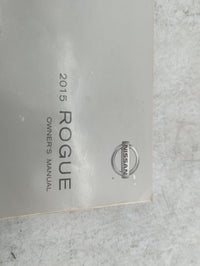 2015 Nissan Rogue Owners Manual Book Guide P/N:OM15EA 0T32U2 T00UM-JM03D OEM Used Auto Parts - Oemusedautoparts1.com