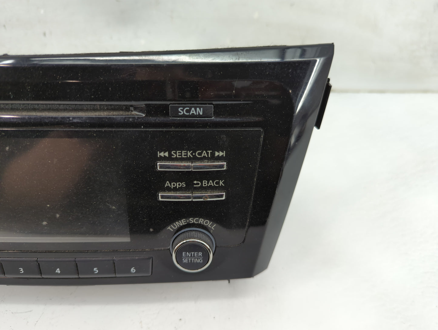 2015-2016 Nissan Rogue Radio AM FM Cd Player Receiver Replacement P/N:281854BA0A CQ-FN43E2GX Fits Fits 2015 2016 OEM Used Au