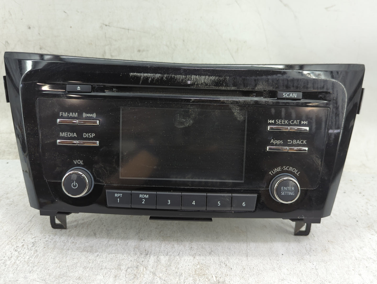 2015-2016 Nissan Rogue Radio AM FM Cd Player Receiver Replacement P/N:281854BA0A CQ-FN43E2GX, EQLMG3RC Fits Fits 2015 2016 O