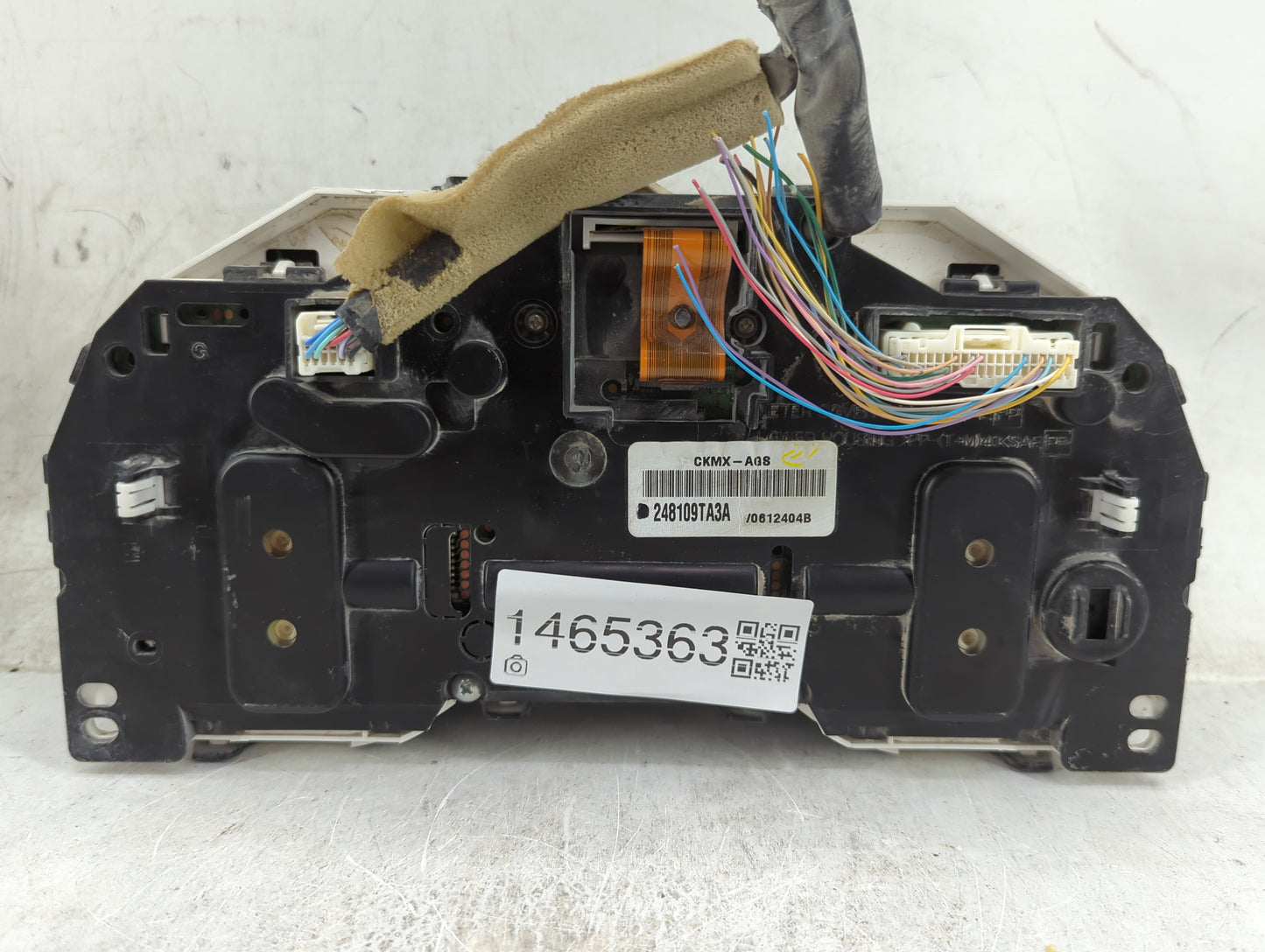 2014-2015 Nissan Rogue Instrument Cluster Speedometer Gauges P/N:248109TA3A CKMX-A08 Miles: Fits Fits 2014 2015 OEM Used Aut