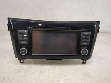 2014-2016 Nissan Rogue Radio AM FM Cd Player Receiver Replacement P/N:7612651320 259154BA0BRX, LCN2K70B00 Fits Fits 2014 201