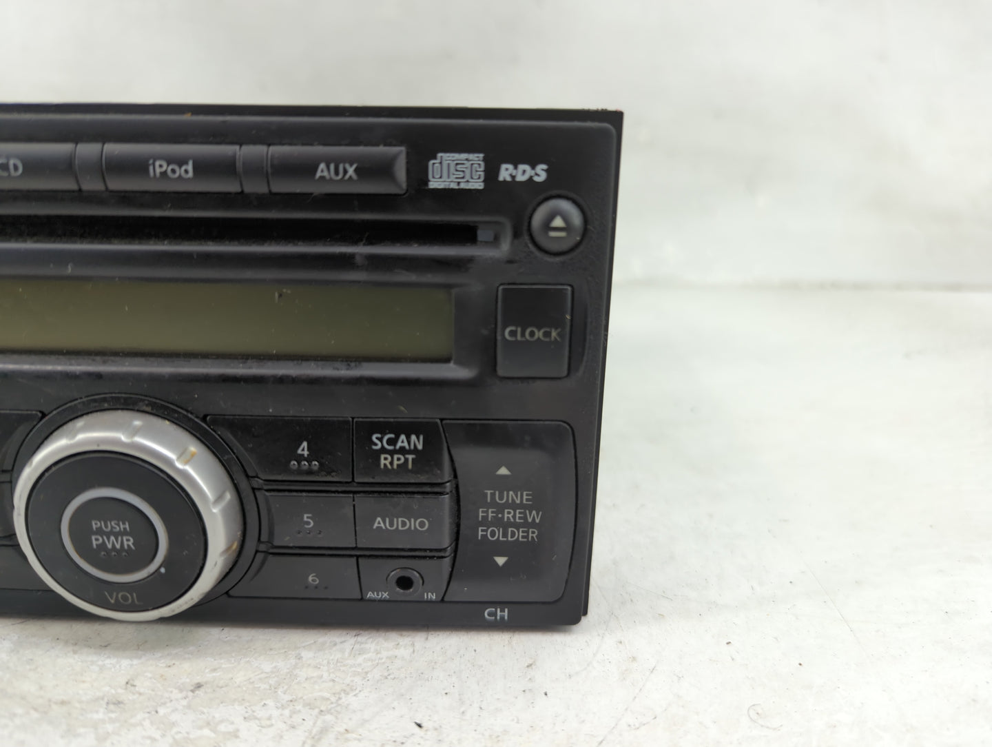 2013-2015 Nissan Rogue Radio AM FM Cd Player Receiver Replacement P/N:281851VK1A PP-3135B Fits Fits 2013 2014 2015 OEM Used 