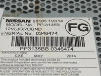 2013-2015 Nissan Rogue Radio AM FM Cd Player Receiver Replacement P/N:281851VK1A PP-3135B Fits Fits 2013 2014 2015 OEM Used 