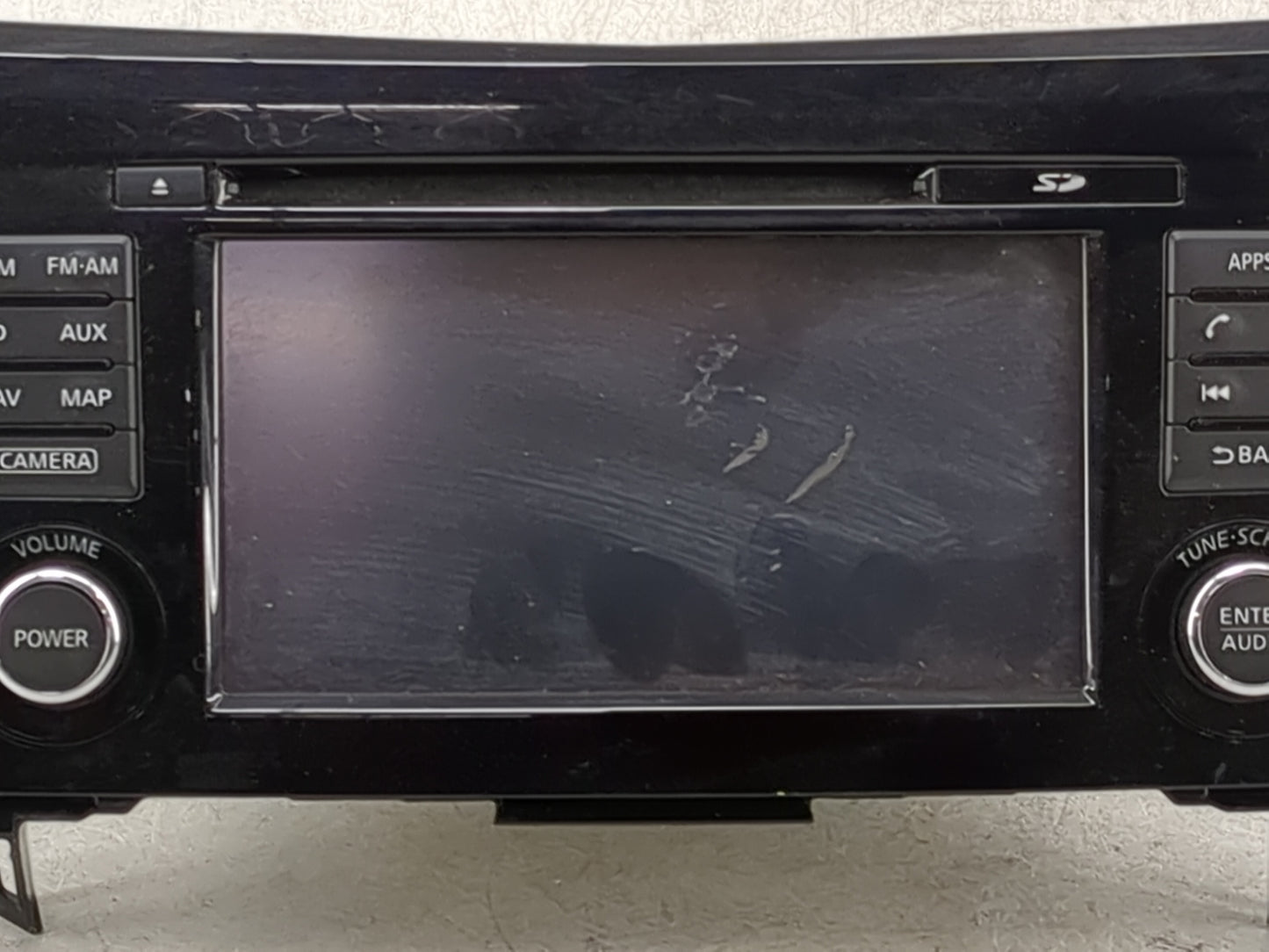 2014-2016 Nissan Rogue Radio AM FM Cd Player Receiver Replacement P/N:7612051320 259154BA0B, LCN2K70B00 Fits Fits 2014 2015 