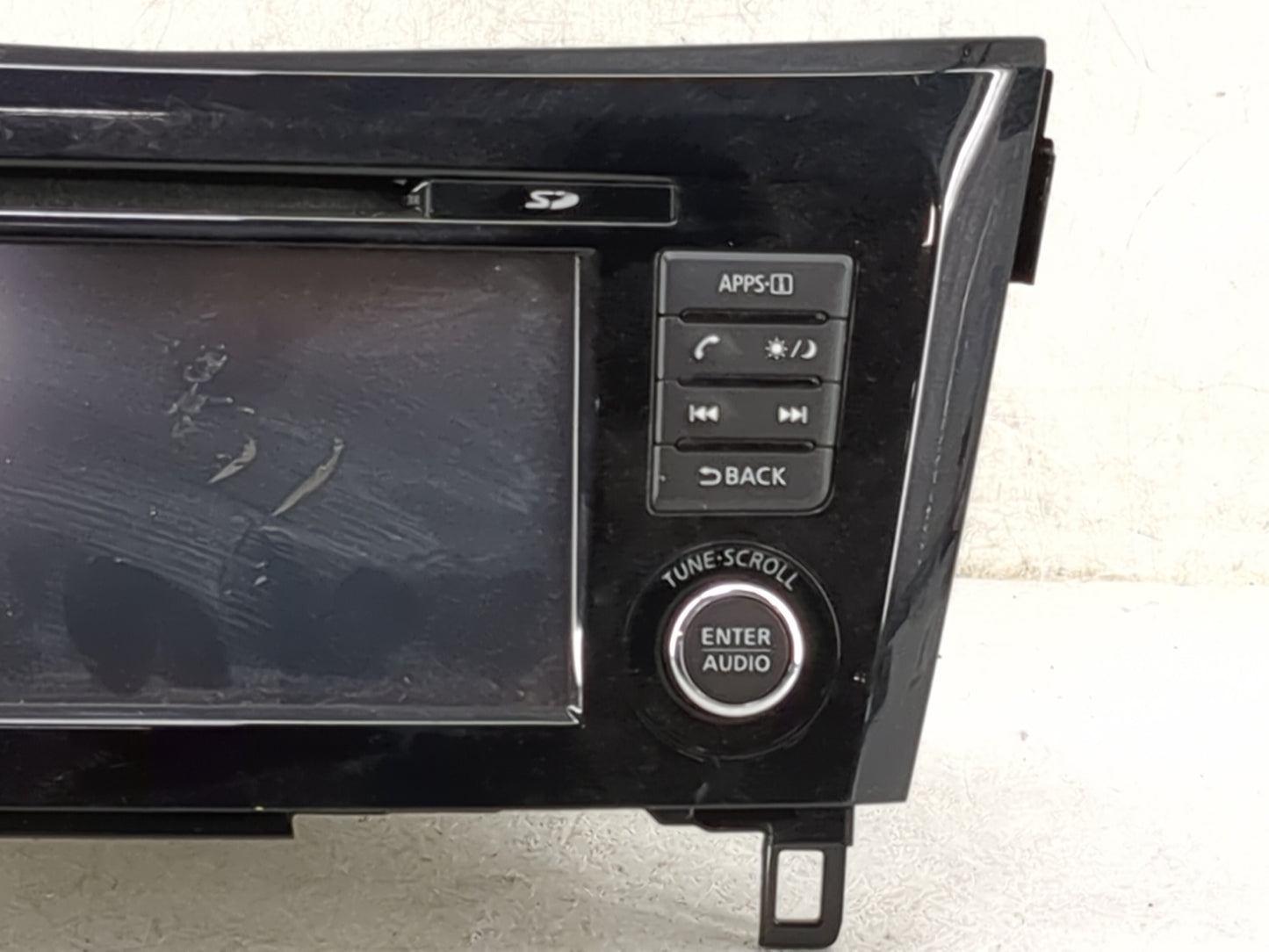 2014-2016 Nissan Rogue Radio AM FM Cd Player Receiver Replacement P/N:7612051320 259154BA0B, LCN2K70B00 Fits Fits 2014 2015 