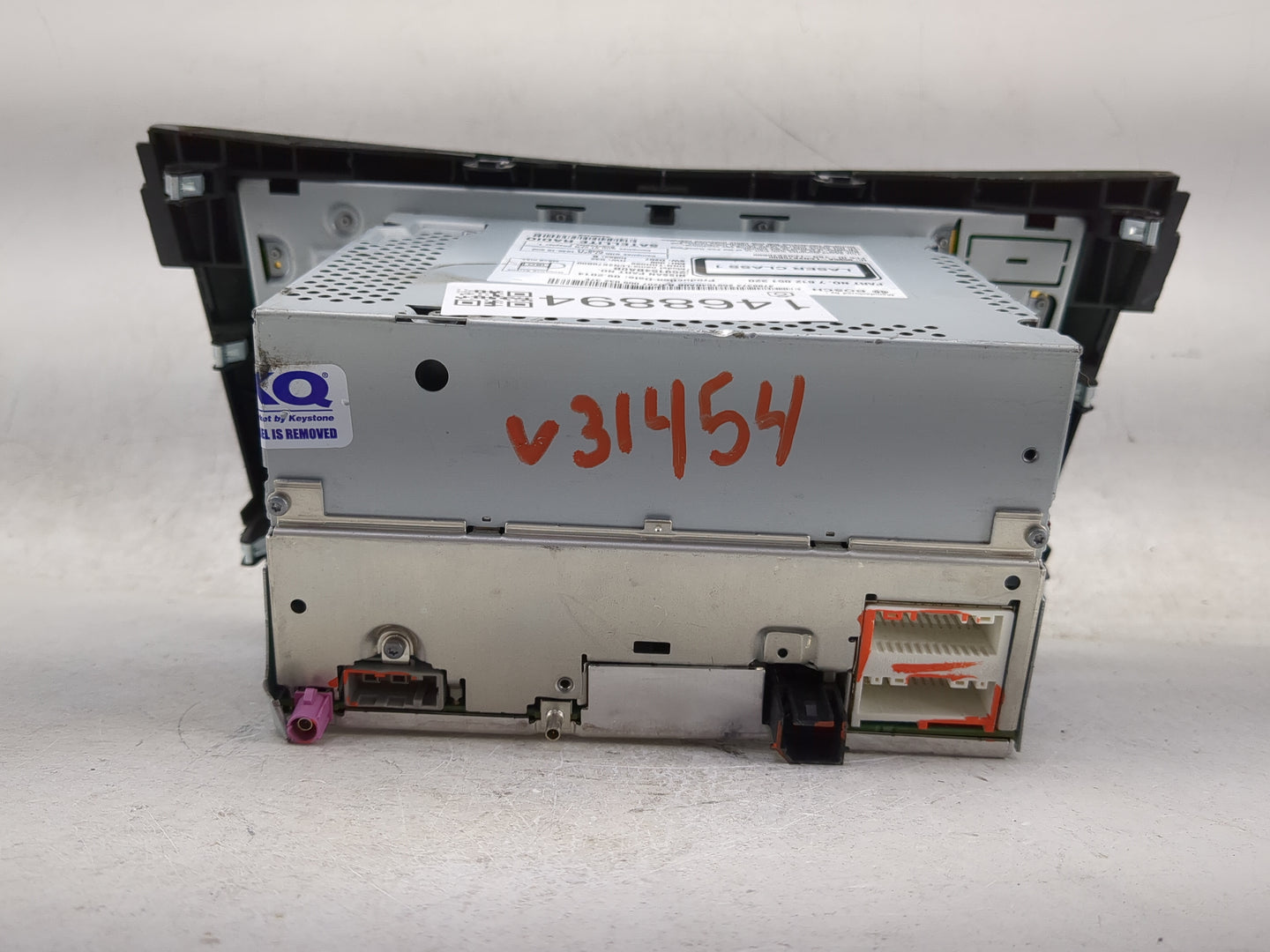 2014-2016 Nissan Rogue Radio AM FM Cd Player Receiver Replacement P/N:7612051320 259154BA0B, LCN2K70B00 Fits Fits 2014 2015 