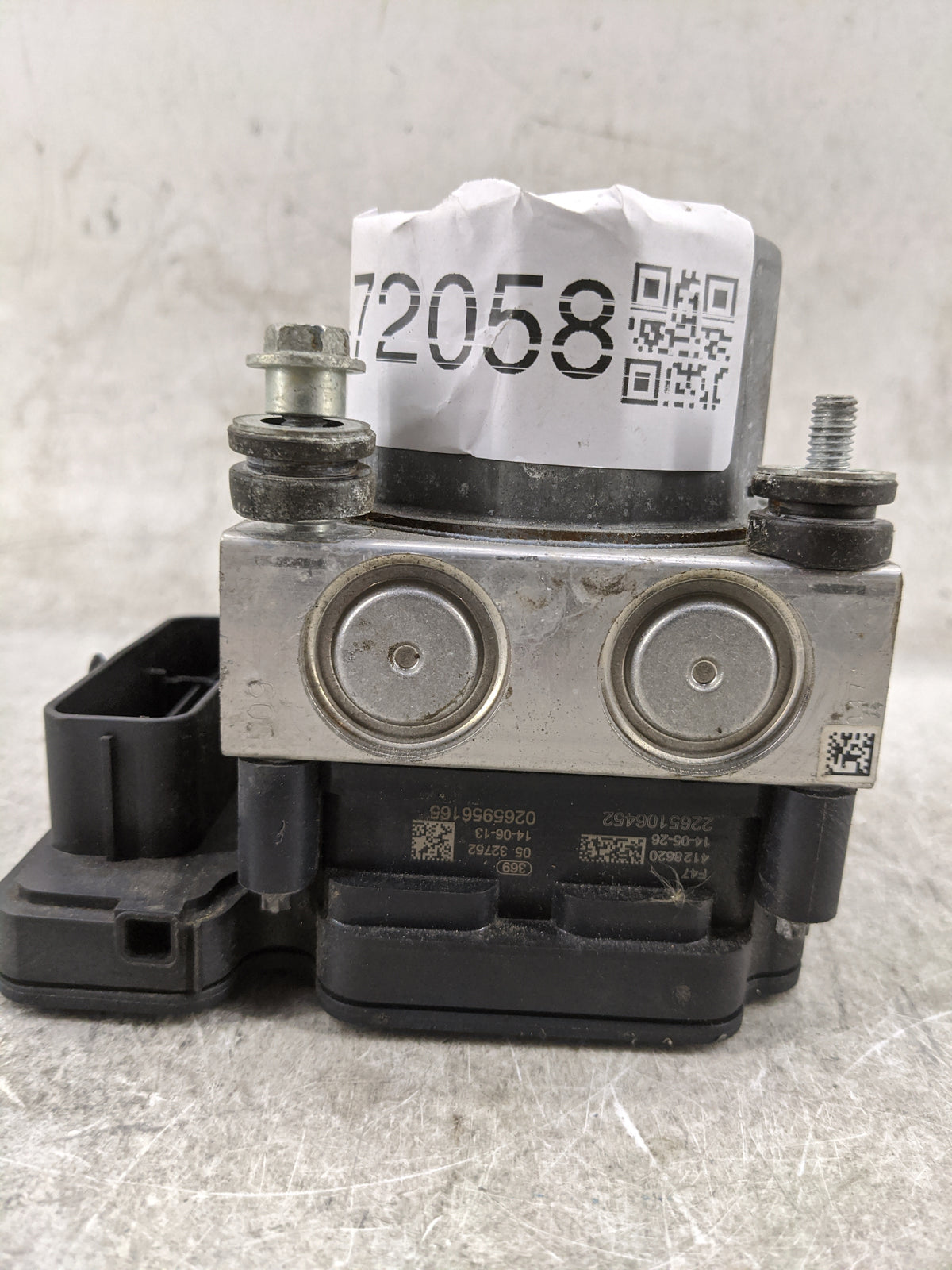 2015-2016 Nissan Rogue Anti-Lock Brake ABS Pump Module Actuator OEM P/N:0265244941 0265956165, 2265106452 Fits Fits 2015 201