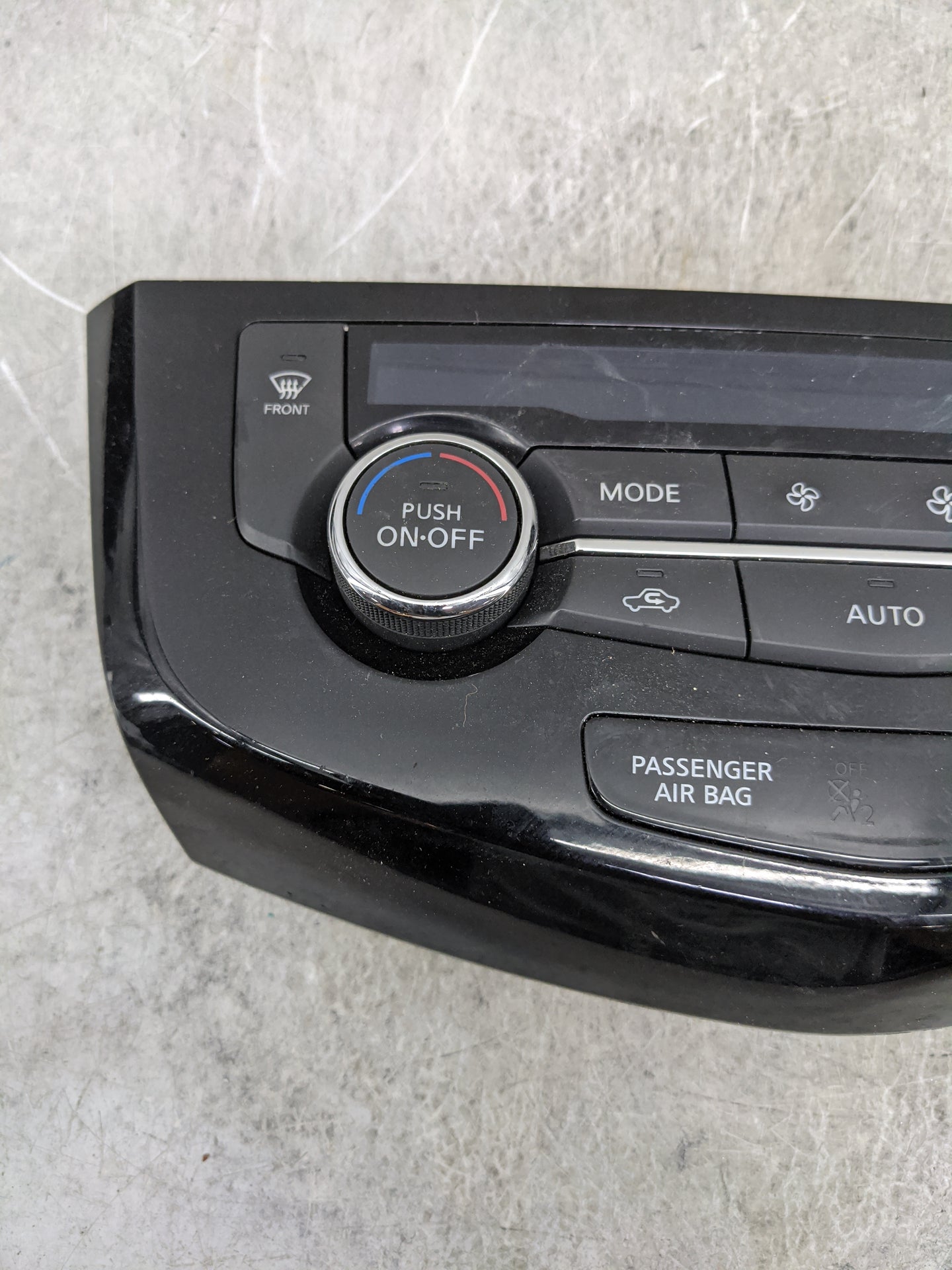 2014-2016 Nissan Rogue Climate Control Module Temperature AC/Heater Replacement P/N:27500 4BA0A X887033C Fits Fits 2014 2015