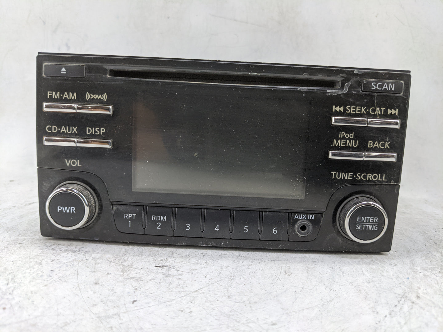 2012-2015 Nissan Rogue Radio AM FM Cd Player Receiver Replacement P/N:28185 1VX2A CQ-FN51E04D Fits Fits 2012 2013 2014 2015 