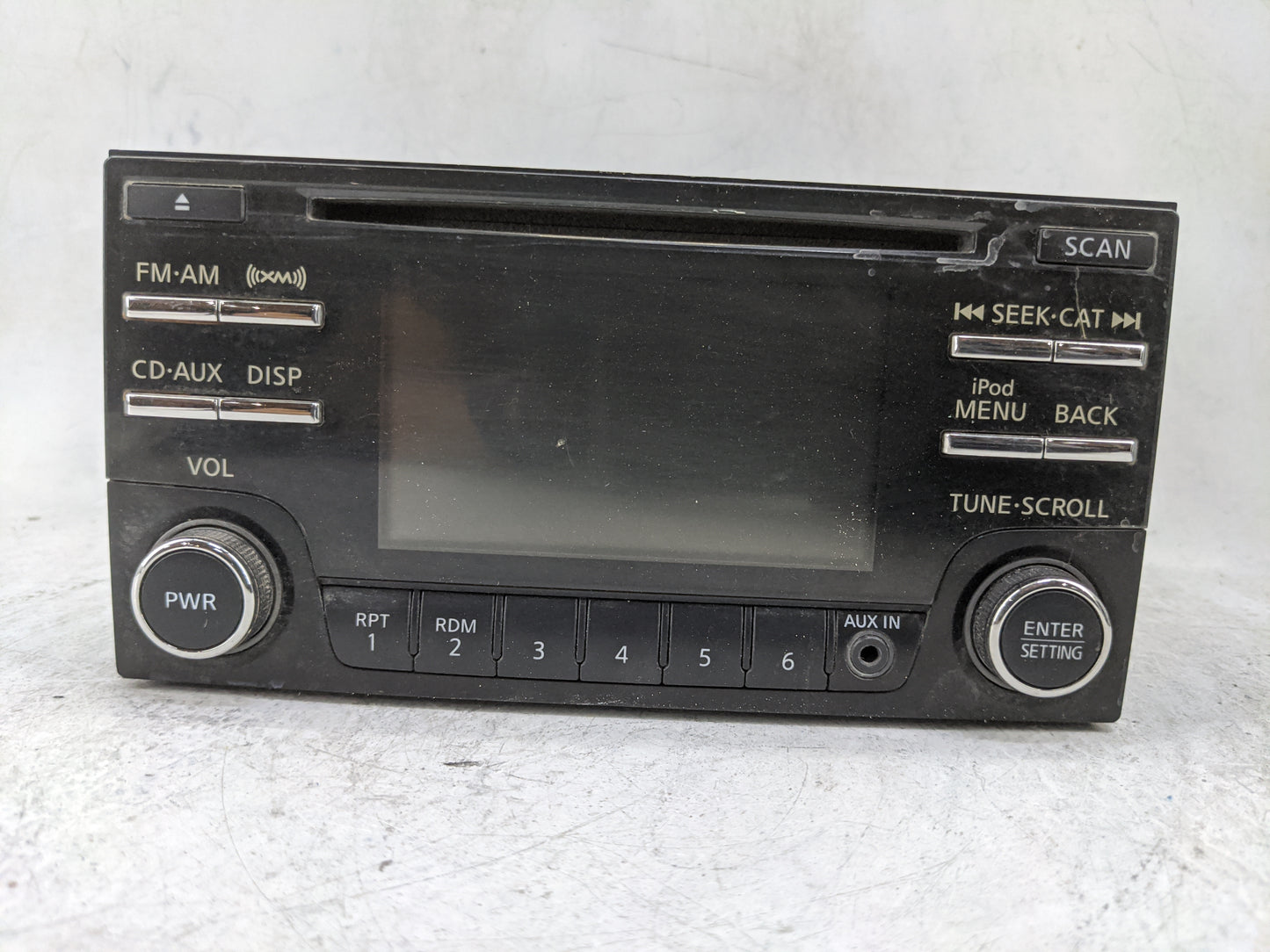 2012-2015 Nissan Rogue Radio AM FM Cd Player Receiver Replacement P/N:28185 1VX2A CQ-FN51E04D Fits Fits 2012 2013 2014 2015 