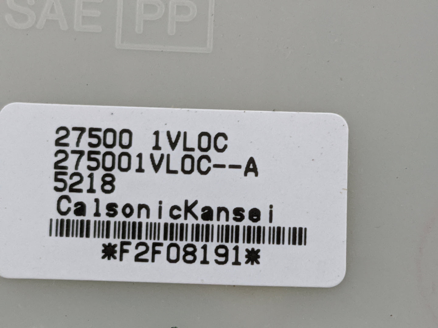 2011-2015 Nissan Rogue Climate Control Module Temperature AC/Heater Replacement P/N:27500 1VL0C 275001VL0C--A Fits OEM Used 