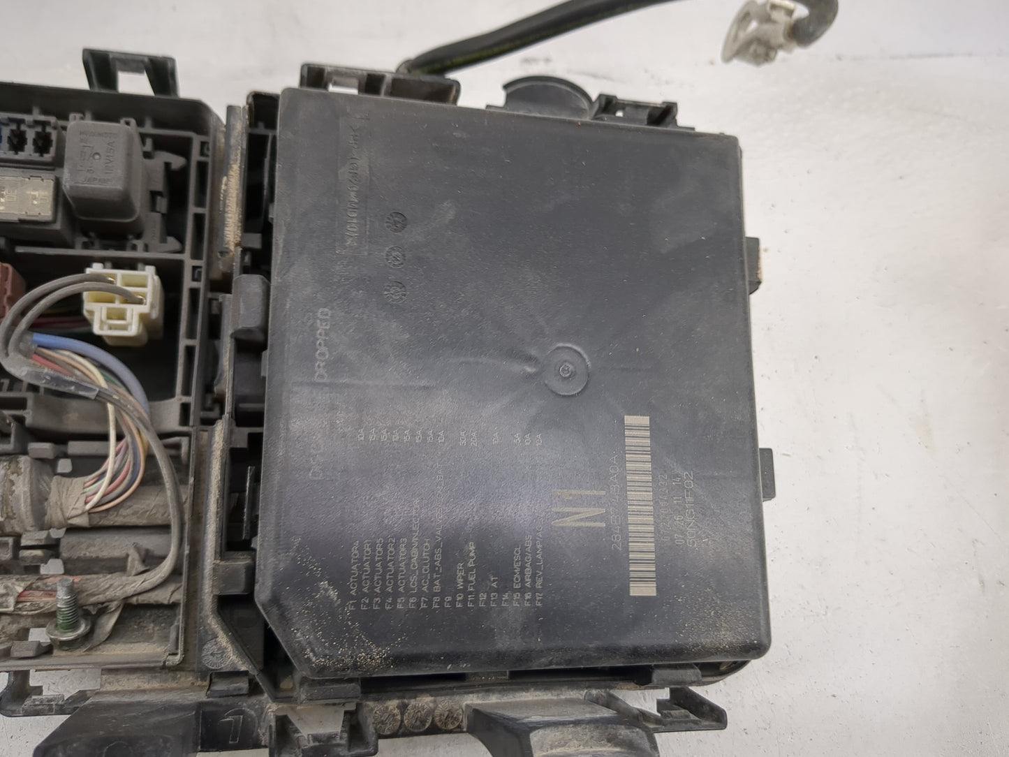 2014-2016 Nissan Rogue Fusebox Fuse Box Panel Relay Module P/N:24382 4BA0A Fits Fits 2014 2015 2016 OEM Used Auto Parts - Oe