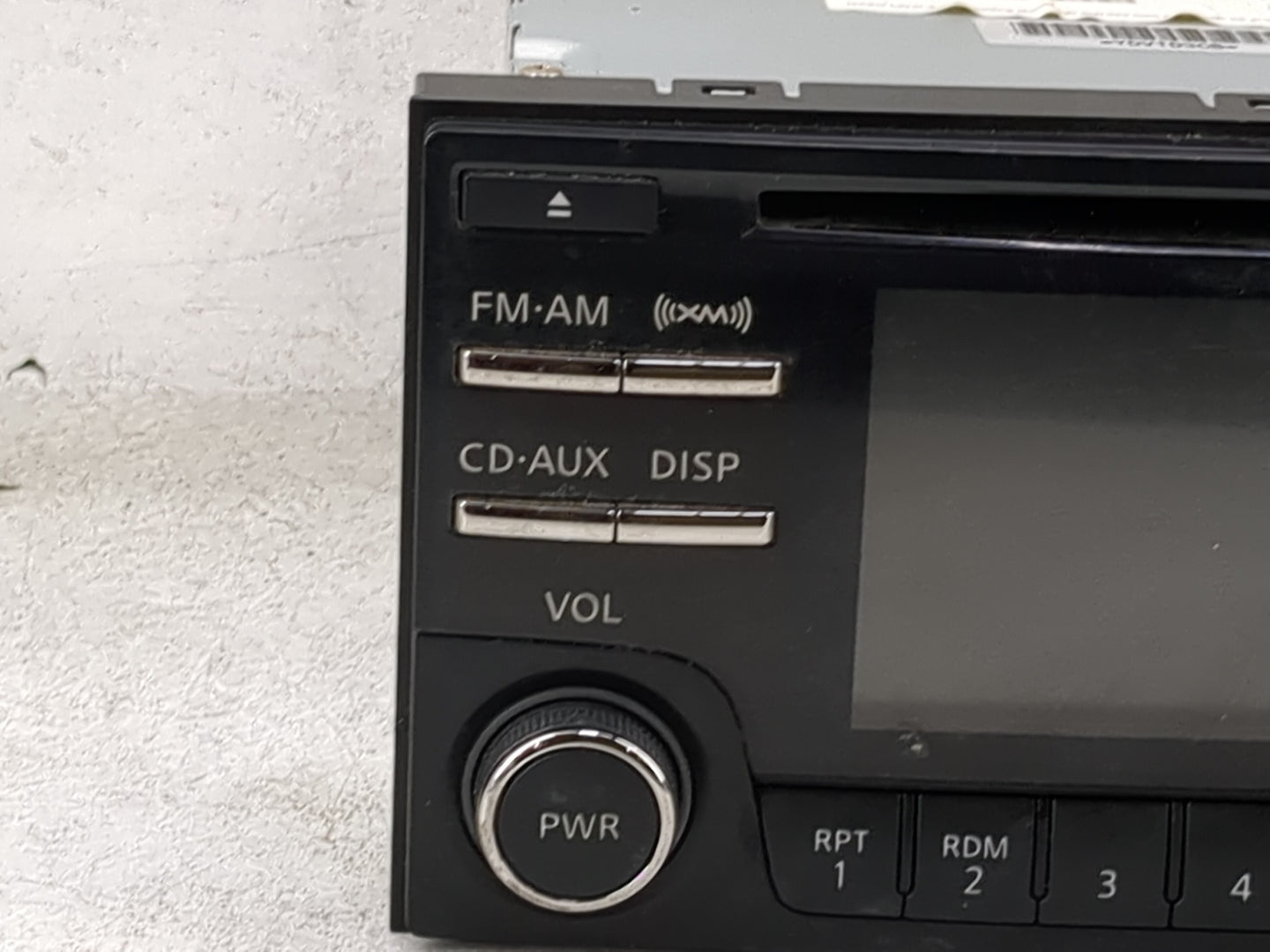 2012-2015 Nissan Rogue Radio AM FM Cd Player Receiver Replacement P/N:28185 1VX2A CQ-FN51E04D Fits Fits 2012 2013 2014 2015 