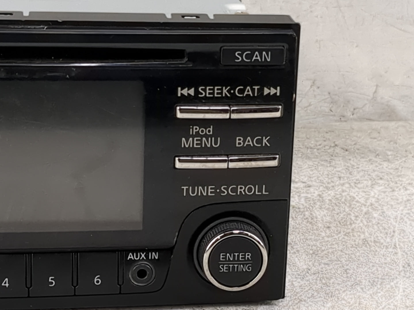 2012-2015 Nissan Rogue Radio AM FM Cd Player Receiver Replacement P/N:28185 1VX2A CQ-FN51E04D Fits Fits 2012 2013 2014 2015 