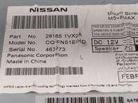 2012-2015 Nissan Rogue Radio AM FM Cd Player Receiver Replacement P/N:28185 1VX2A CQ-FN51E04D Fits Fits 2012 2013 2014 2015 