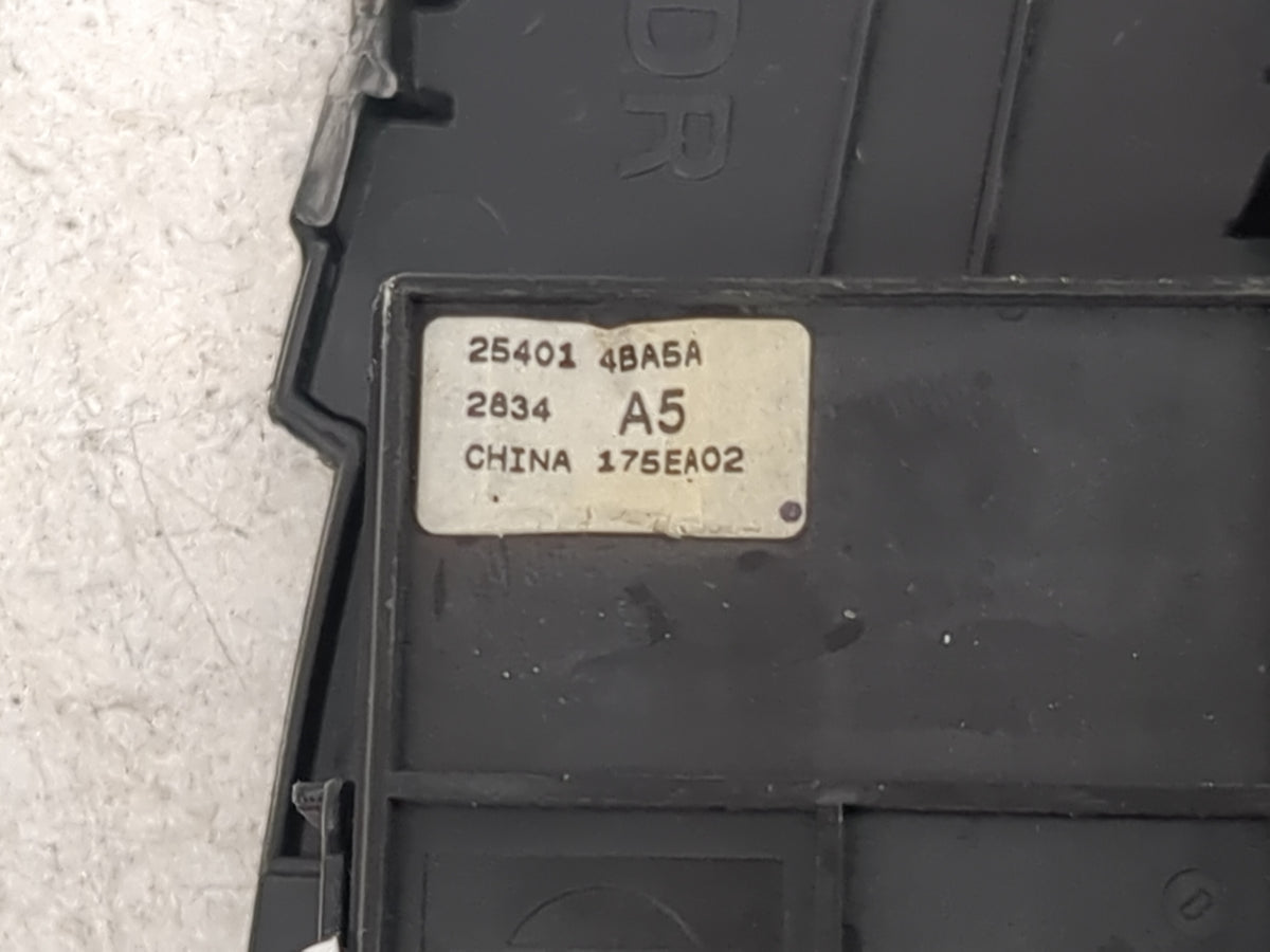 2014-2020 Nissan Rogue Master Power Window Switch Replacement Driver Side Left P/N:25401 4BA5A Fits OEM Used Auto Parts - Oe