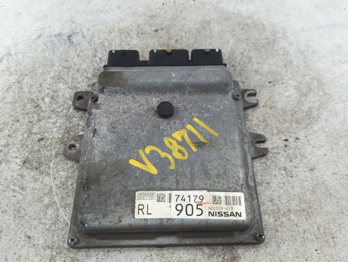 2013-2015 Nissan Rogue PCM Engine Control Computer ECU ECM PCU OEM P/N:NEC009-613 Fits 2013 2014 2015 OEM Used Auto Parts - 