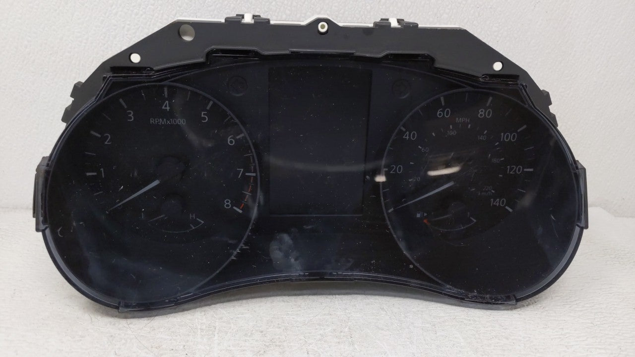 2015 Nissan Rogue Instrument Cluster Speedometer Gauges P/N:5HA3A/BCAP 5HA0A/PLMP, 5HA3A/RAE8 Fits OEM Used Auto Parts - Oem
