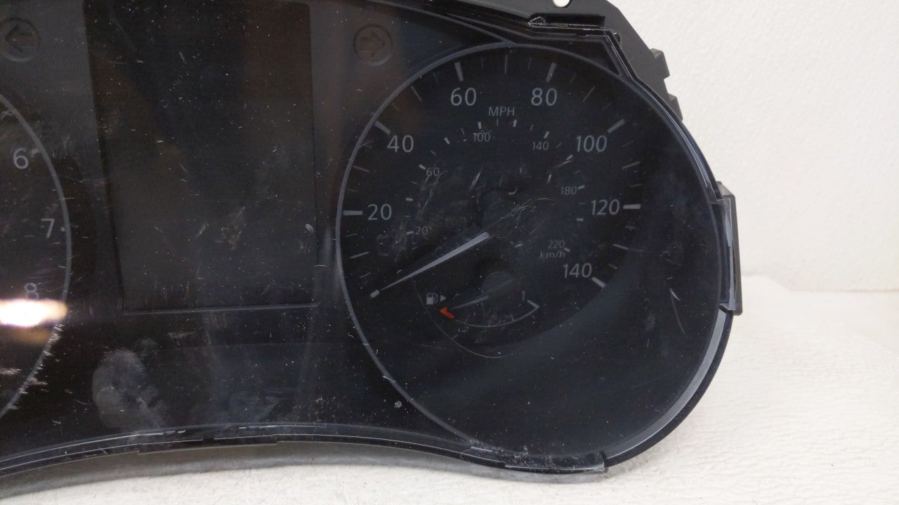 2015 Nissan Rogue Instrument Cluster Speedometer Gauges P/N:5HA3A/BCAP 5HA0A/PLMP, 5HA3A/RAE8 Fits OEM Used Auto Parts - Oem