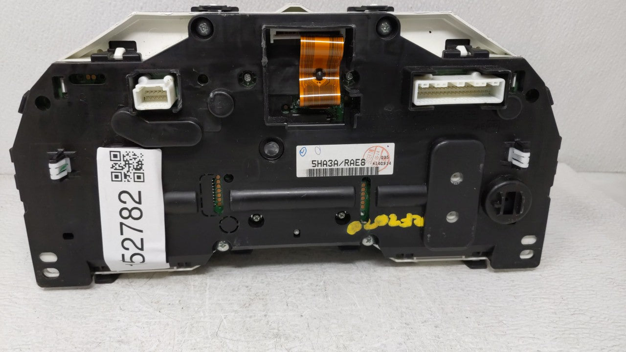 2015 Nissan Rogue Instrument Cluster Speedometer Gauges P/N:5HA3A/BCAP 5HA0A/PLMP, 5HA3A/RAE8 Fits OEM Used Auto Parts - Oem