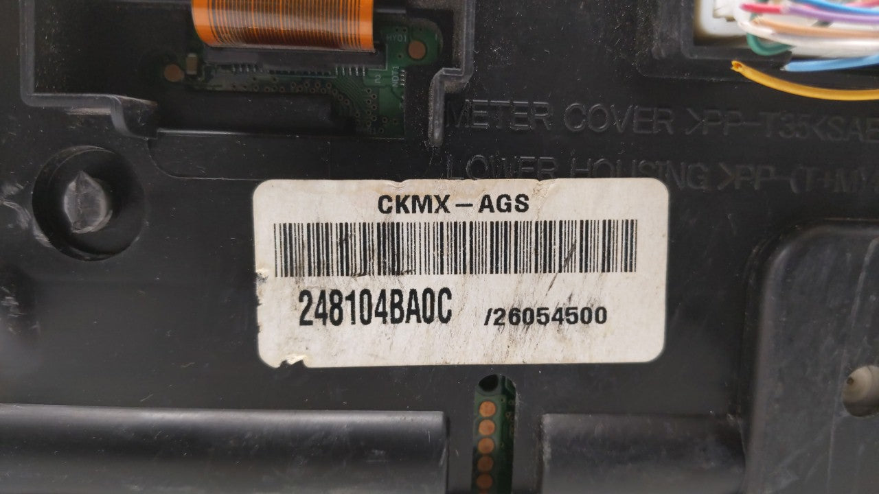 2014-2015 Nissan Rogue Instrument Cluster Speedometer Gauges P/N:248109TA3A 248104BA0C Fits Fits 2014 2015 OEM Used Auto Par
