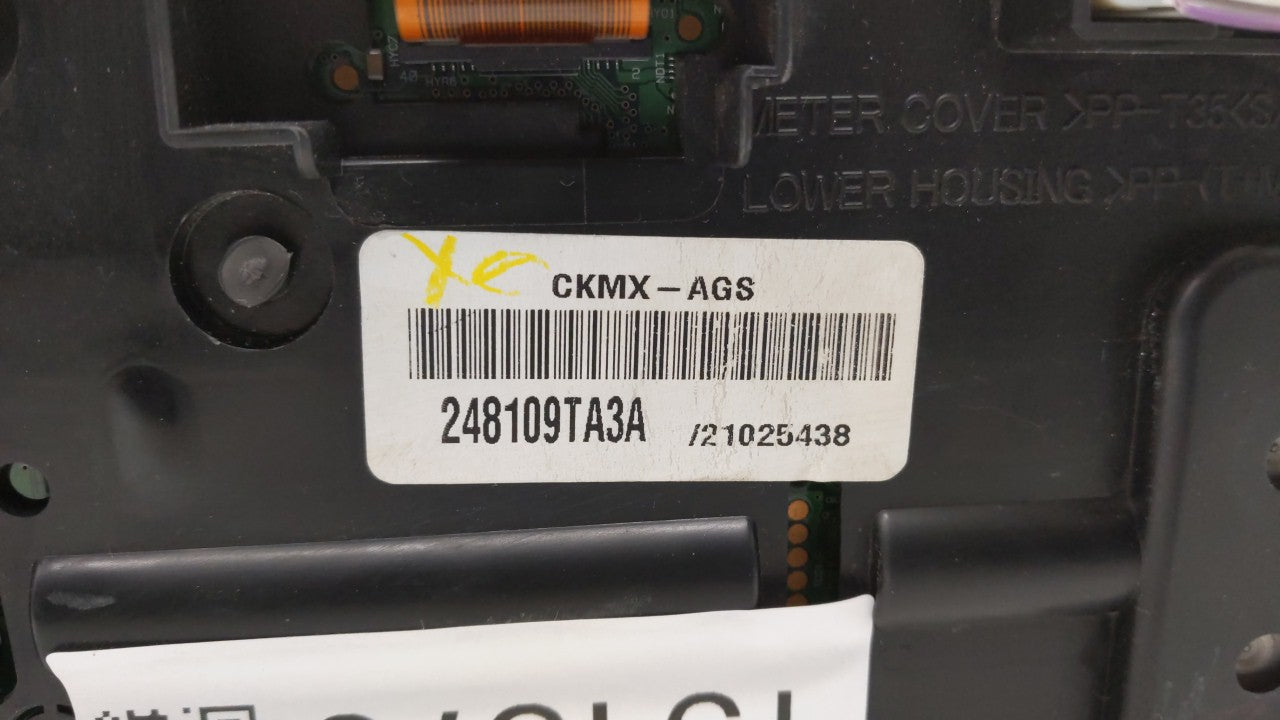 2014-2015 Nissan Rogue Instrument Cluster Speedometer Gauges P/N:248109TA3A 248104BA0C Fits Fits 2014 2015 OEM Used Auto Par