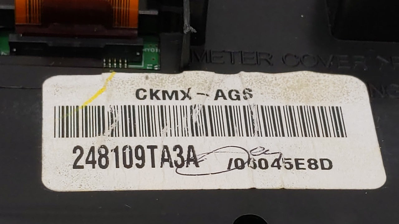 2014-2015 Nissan Rogue Instrument Cluster Speedometer Gauges P/N:248109TA3A 248104BA0C Fits Fits 2014 2015 OEM Used Auto Par