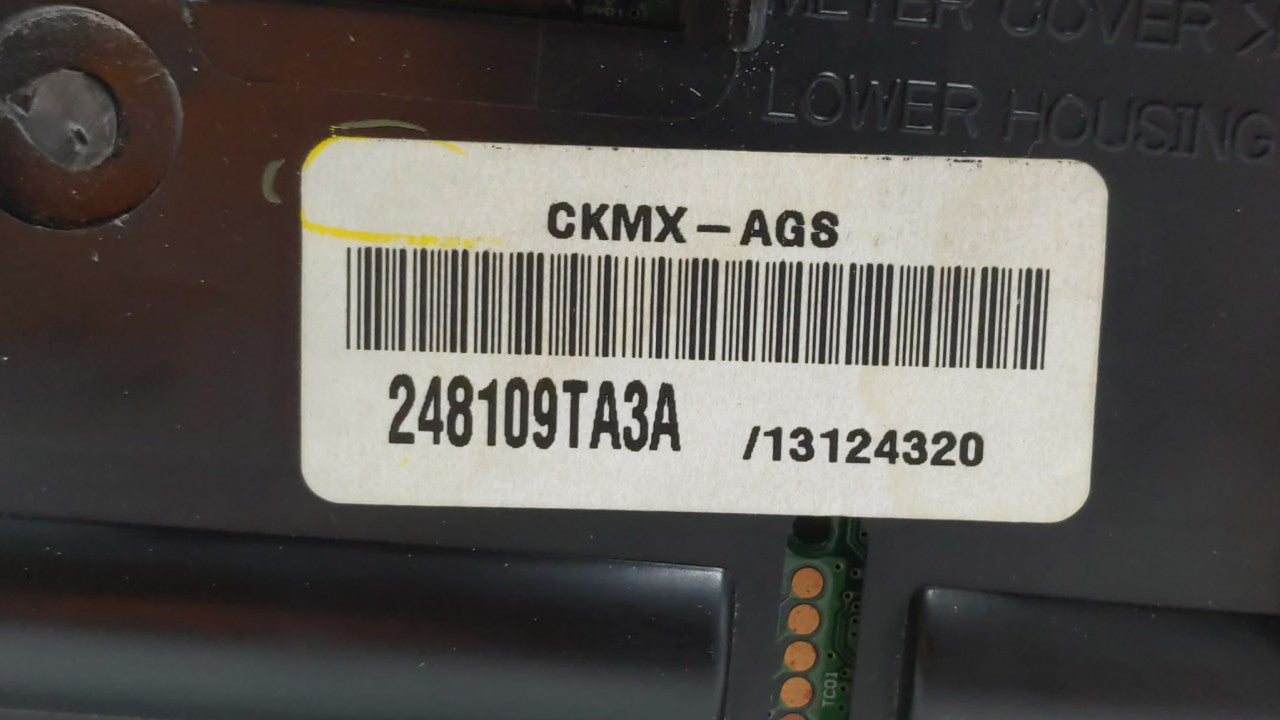 2014-2015 Nissan Rogue Instrument Cluster Speedometer Gauges P/N:248109TA3A 248104BA0C Fits Fits 2014 2015 OEM Used Auto Par