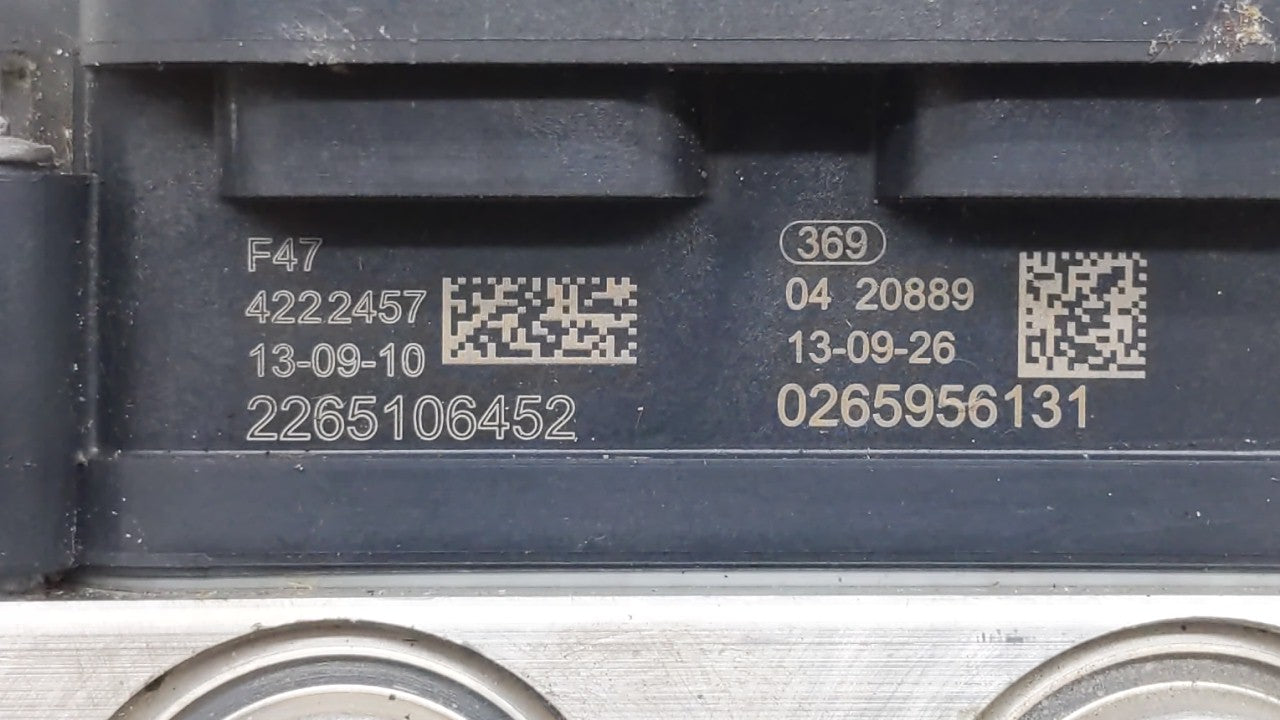 2015-2016 Nissan Rogue ABS Pump Control Module Replacement P/N:2265106452 47660 5HA1A Fits Fits 2015 2016 OEM Used Auto Part