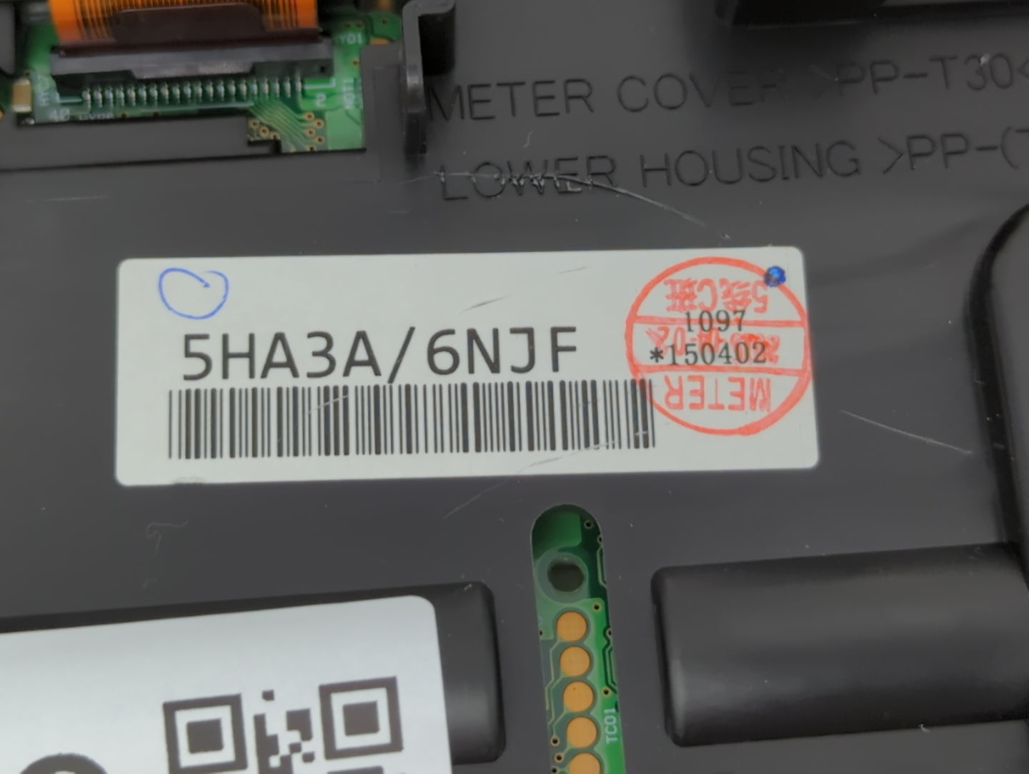 2015 Nissan Rogue Instrument Cluster Speedometer Gauges P/N:5HA3A/672L 5HA3A/BCAP, 5HA0A/PLMP, 5HA3A/RAE8, 5HA3A/UQWG, 5HA3A