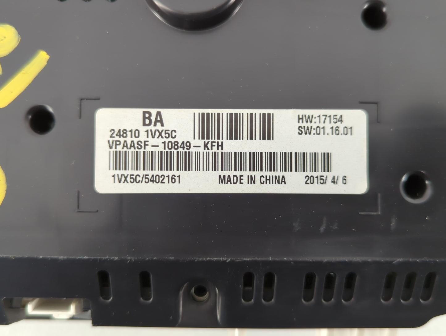 2012-2015 Nissan Rogue Instrument Cluster Speedometer Gauges P/N:24810 1VX0A 24810 1VX5C Fits Fits 2012 2013 2014 2015 OEM U