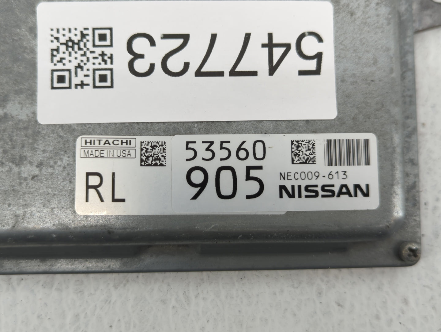 2013-2015 Nissan Rogue PCM Engine Control Computer ECU ECM PCU OEM P/N:NEC009-611 Fits Fits 2013 2014 2015 OEM Used Auto Par