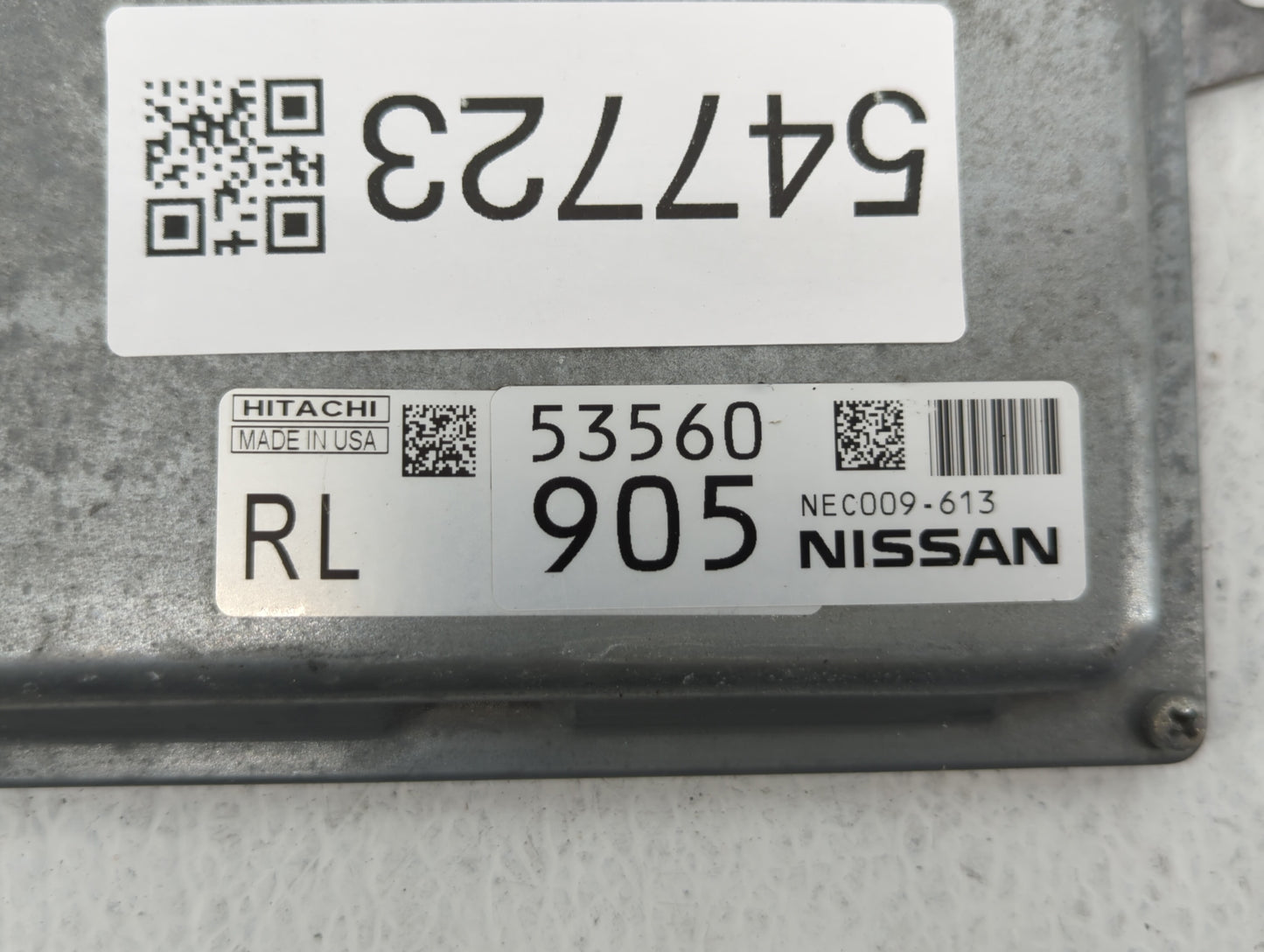 2013-2015 Nissan Rogue PCM Engine Control Computer ECU ECM PCU OEM P/N:NEC009-611 Fits Fits 2013 2014 2015 OEM Used Auto Par