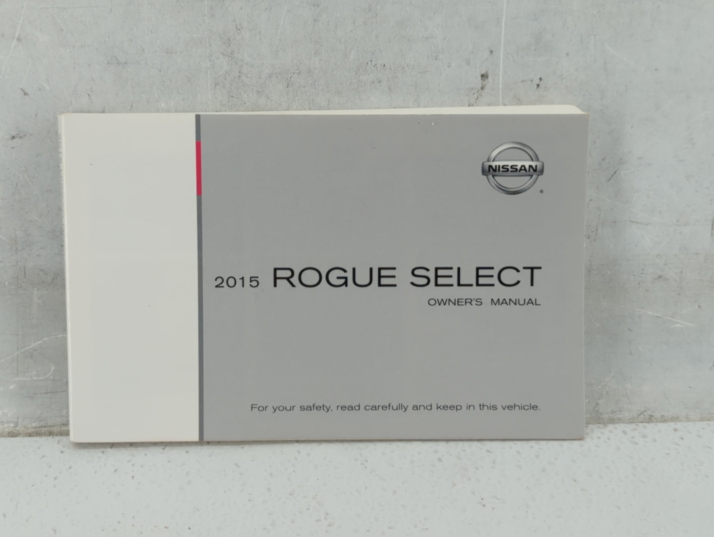 2015 Nissan Rogue Owners Manual Book Guide P/N:OM15E00S35U0 OEM Used Auto Parts - Oemusedautoparts1.com