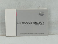 2015 Nissan Rogue Owners Manual Book Guide P/N:OM15E00S35U0 OEM Used Auto Parts - Oemusedautoparts1.com