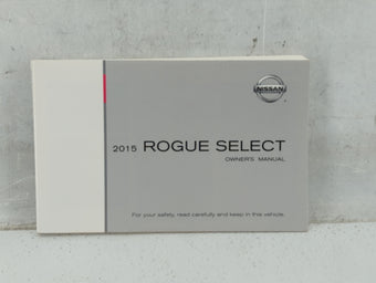 compare product 2015 Nissan Rogue Owners Manual Book Guide P/N:OM15E00S35U0 OEM Used Auto Parts