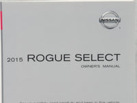 2015 Nissan Rogue Owners Manual Book Guide P/N:OM15E00S35U0 OEM Used Auto Parts - Oemusedautoparts1.com