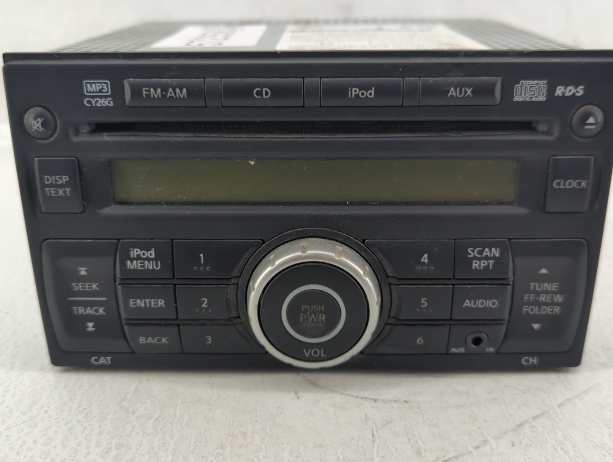 2011-2015 Nissan Rogue Am Fm Cd Player Radio Receiver 572358 - Oemusedautoparts1.com