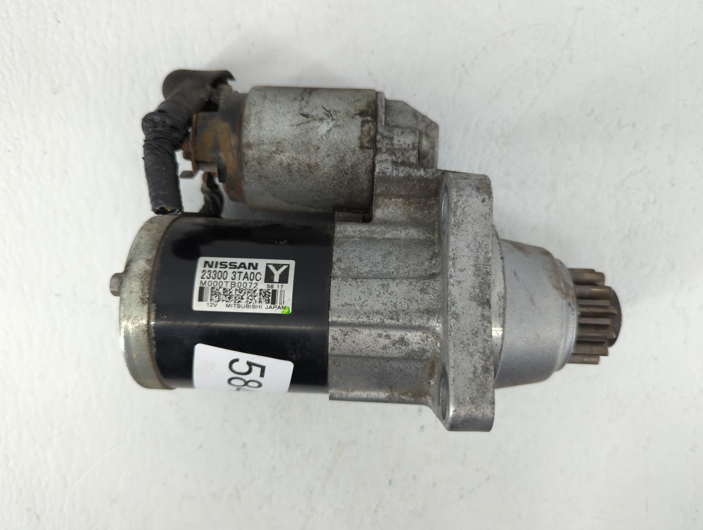 2015-2020 Nissan Rogue Car Starter Motor Solenoid OEM P/N:23300 3TA0C Fits Fits 2015 2016 2017 2018 2019 2020 OEM Used Auto 