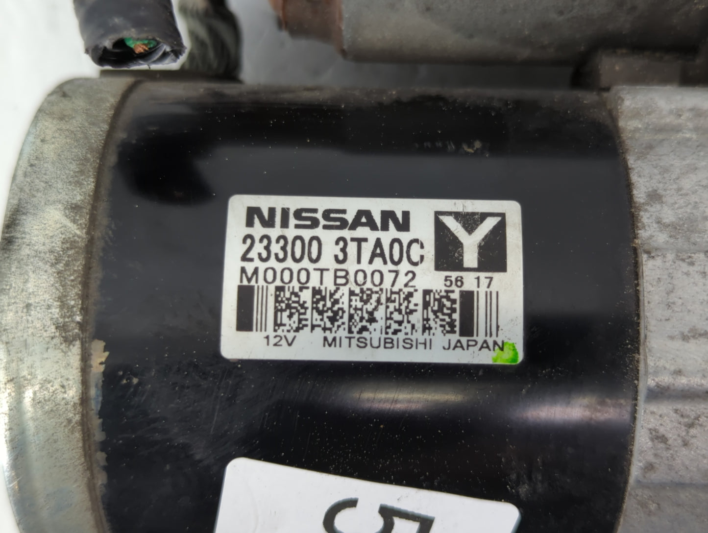 2015-2020 Nissan Rogue Car Starter Motor Solenoid OEM P/N:23300 3TA0C Fits Fits 2015 2016 2017 2018 2019 2020 OEM Used Auto 