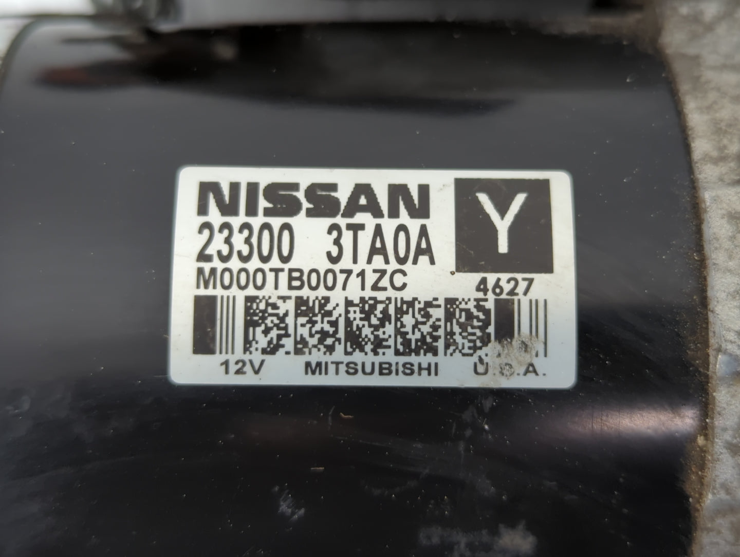 2014-2015 Nissan Rogue Car Starter Motor Solenoid OEM P/N:M000TB0071ZC 23300 3TA0A Fits Fits 2013 2014 2015 2016 2017 2018 O