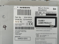 2014-2016 Nissan Rogue Am Fm Cd Player Radio Receiver - Oemusedautoparts1.com