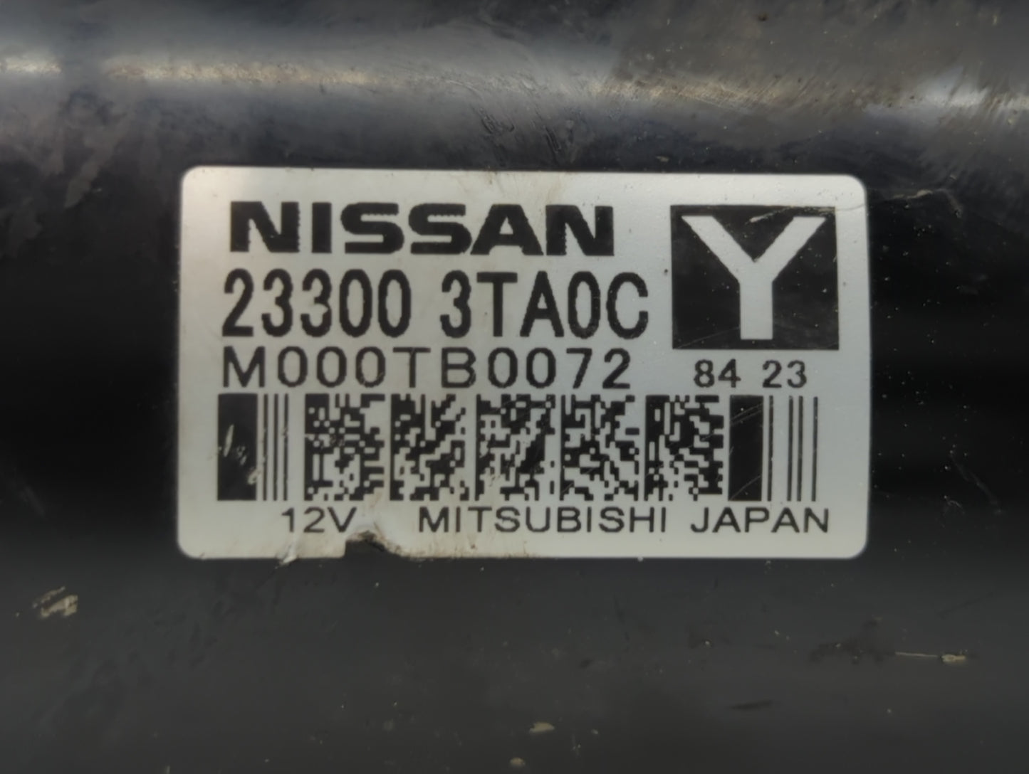 2015-2020 Nissan Rogue Car Starter Motor Solenoid OEM P/N:M000TB0072 23300 3TA0C Fits Fits 2015 2016 2017 2018 2019 2020 OEM