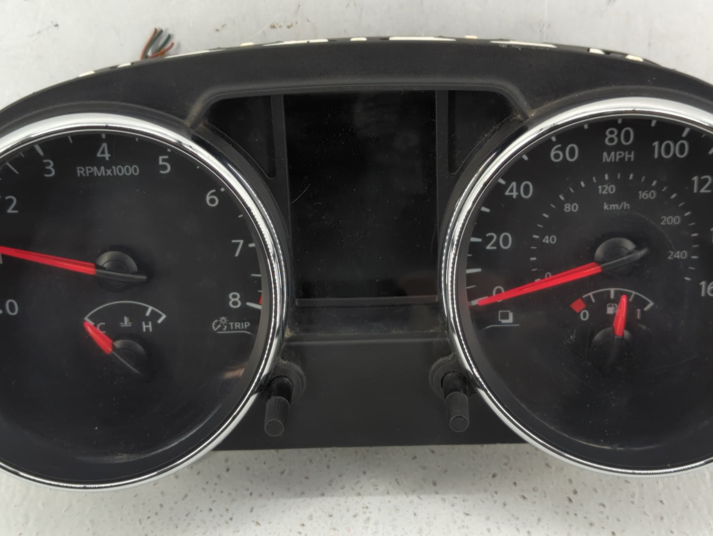 2012-2015 Nissan Rogue Instrument Cluster Speedometer Gauges P/N:24810 1VX5C Fits Fits 2012 2013 2014 2015 OEM Used Auto Par