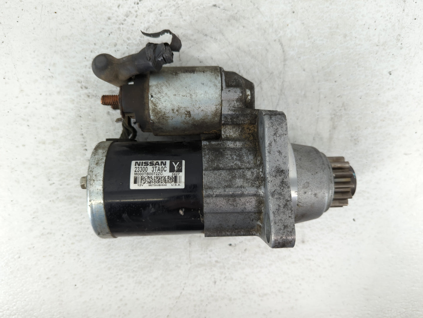 2015-2020 Nissan Rogue Car Starter Motor Solenoid OEM P/N:M000TB0072ZC 23300 3TA0C Fits Fits 2015 2016 2017 2018 2019 2020 O